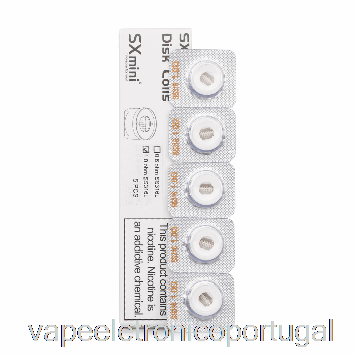 Bobinas De Substituição Vape Eletronico Yihi Sx Nano Ada Bobinas De 1.0ohm